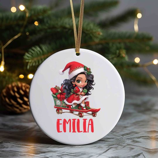 Princess Ornament, Disney Princess Ornament, Christmas Name Ornament