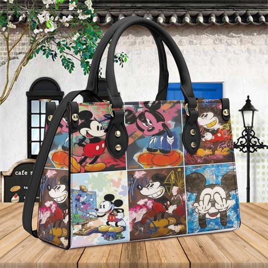 Mickey Mouse Disney Leather HandBag