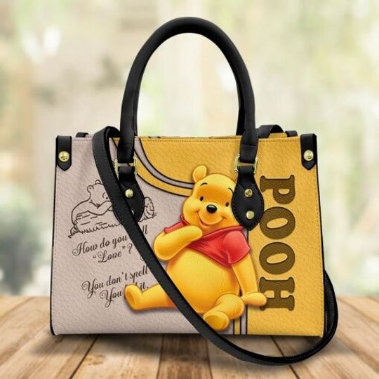 Winnie The Pooh Disney Leather HandBag