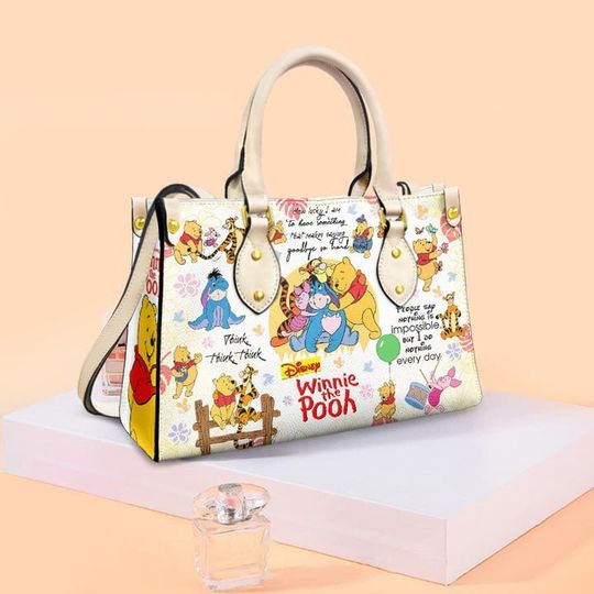 Winnie The Pooh Disney Leather HandBag