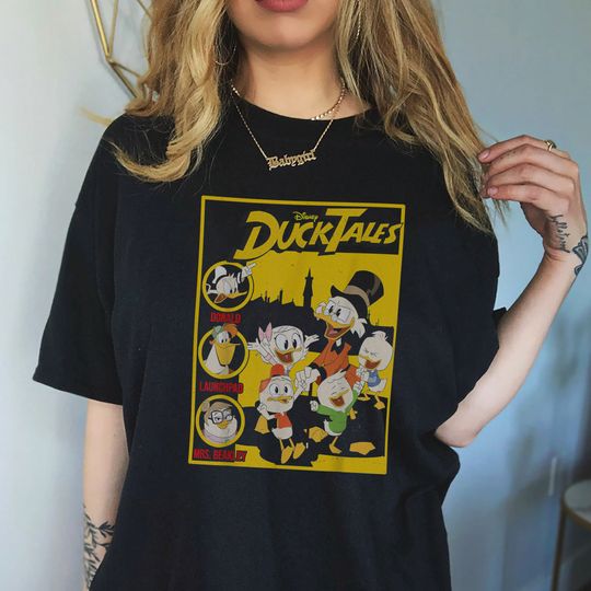 Disney DuckTales Comic Book Cover Vintage Shirt