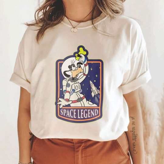 Discover Disney Astronaut Goofy Space Legend Vintage Shirt