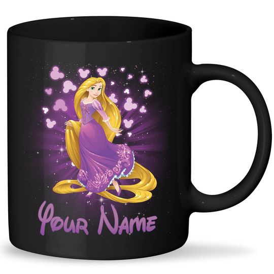 Rapunzel disney custome name mug