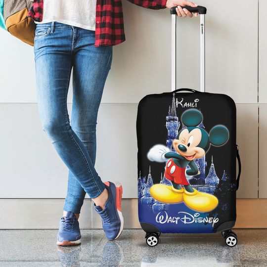 MK Castle Disney Adventure Awaits Luggage Cover