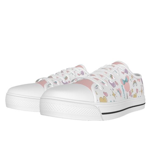 Disney Believe in Magic, Minnie Mouse Women's Low Top Sneakers