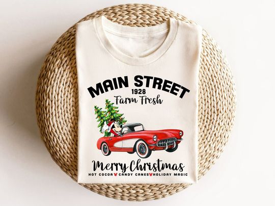 Discover Mickey's Tree Farm Shirt, Retro Disney Farm Fresh Shirt, Mickey And Friends Shirt