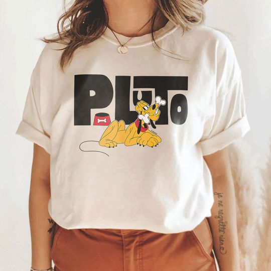 Disney Pluto Dog Vintage Shirt, Disney Vacation Team, Disneyland Shirt
