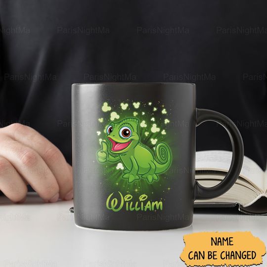 Discover Personalized Pascal Mug, Pascal Mug, Pascal Disney Mug, Disney Mug, Rapunzel Mug