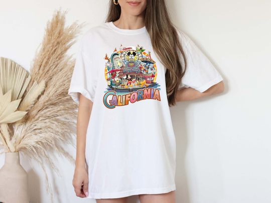 Discover Disneyland California Adventure Shirt, Vintage Disneyland Shirt, Disneyland Trip Shirt