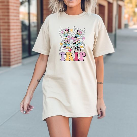 Discover Disney Minnie Daisy Shirt, Disney Girls Trip Shirt, Disney Aesthetic Shirt