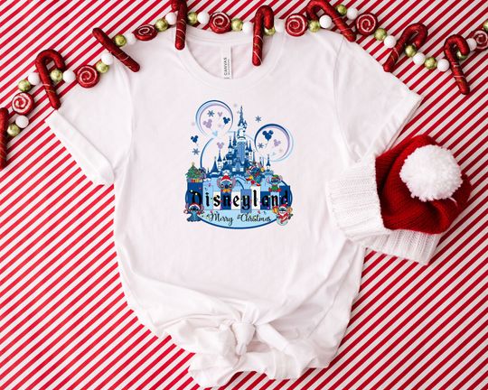 Discover Disneyland Stitch Merry Christmas Shirt, Christmas Stitch Shirt