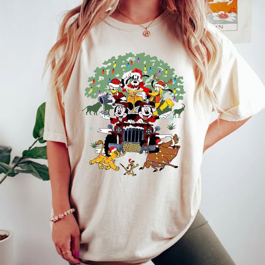 Vintage Hakuna Matata Christmas  Shirt, Disney Family Trip Shirt