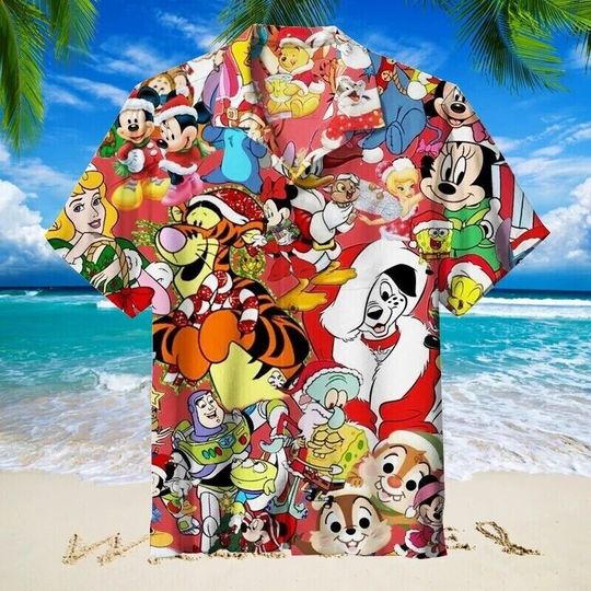 Discover Disney Characters Hawaiian Shirt