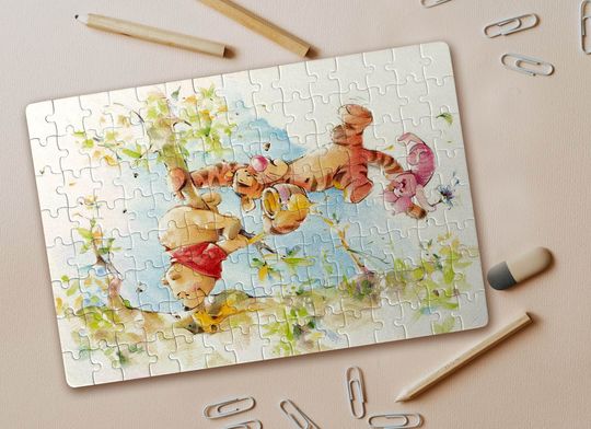 Winnie The Pooh, Tigger and Piglet Disney Jigsaw Puzzle