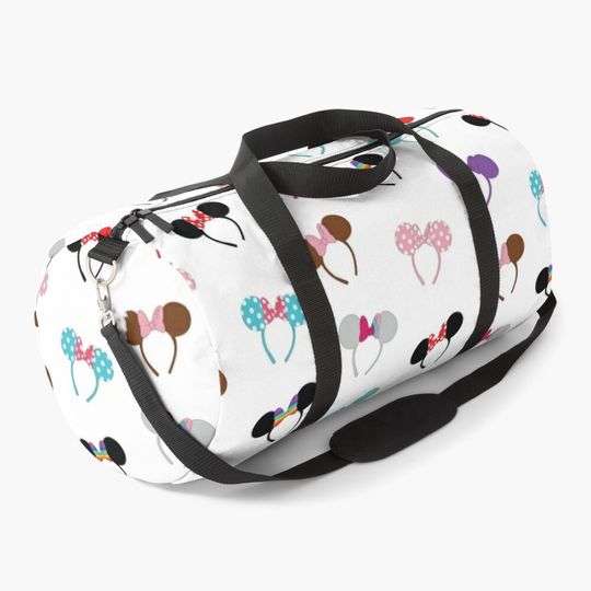 Discover Mickey Mouse Ears Pattern Disney Duffel Bag