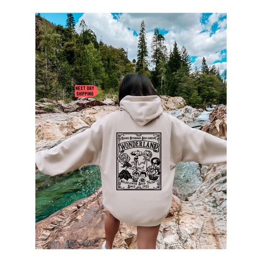 Disney Hoodie, Alice Hoodie, Disney Princess Hoodie