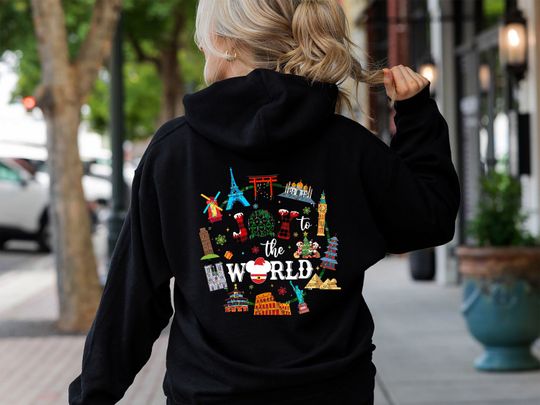 Discover Joy To the World Hoodie, Disney Christmas Hoodie