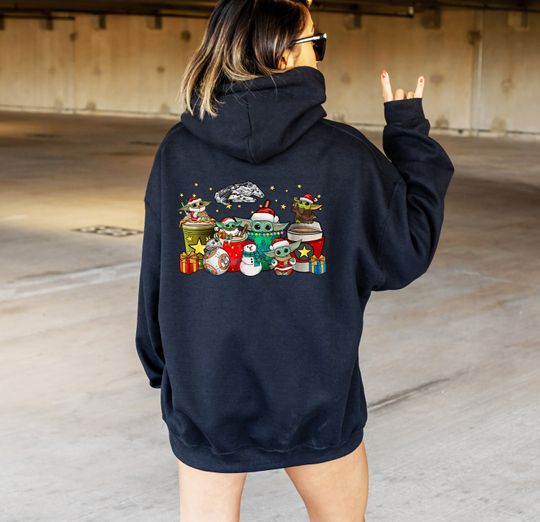 Trendy Christmas Hoodie, Disney Christmas Hoodie