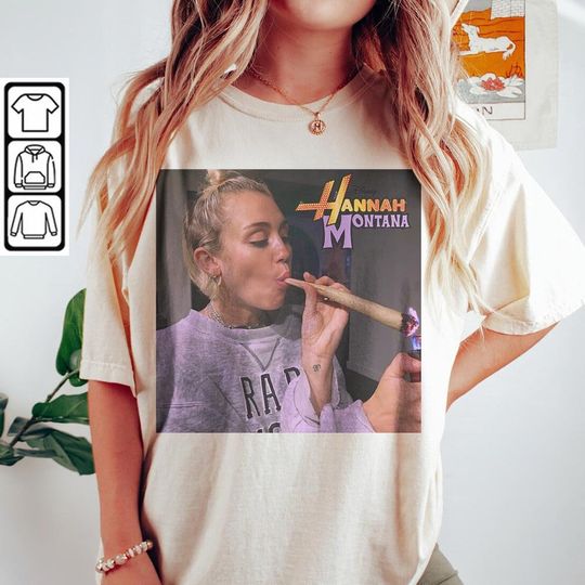 Vintage Hannah Montana Shirt, Disney Hannah Montana Logo
