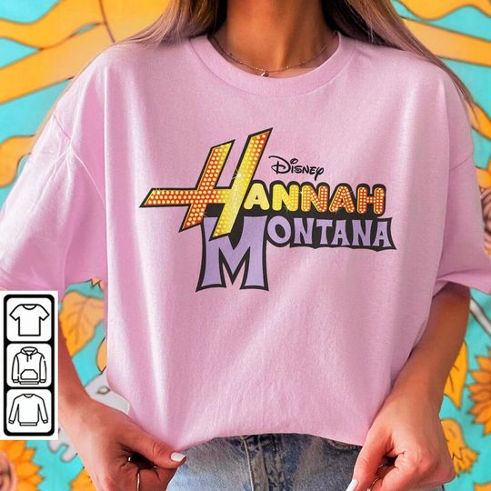 Discover Hannah Montana Shirt, Disney Hannah Montana Logo
