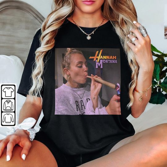 Vintage Hannah Montana Shirt, Disney Hannah Montana Logo