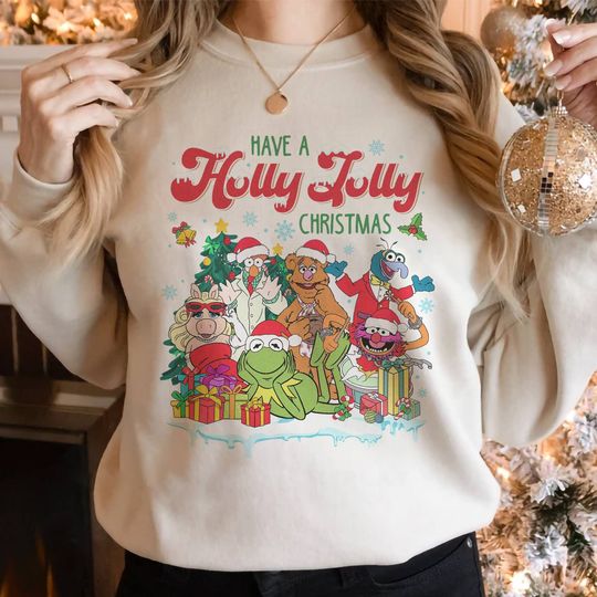 The Muppets Christmas Disney Sweatshirt