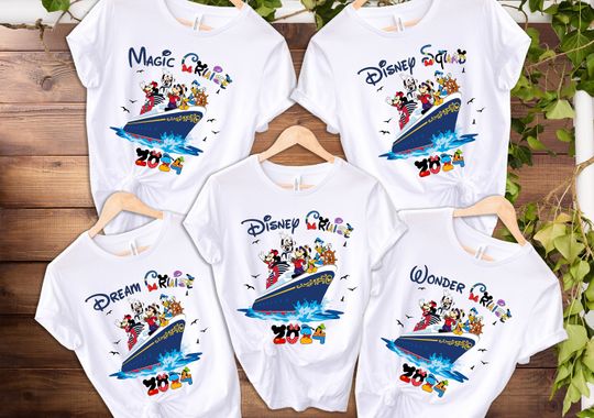 2024 Disney Cruise Shirts, Disney Family Cruise shirts, Disney Dream Cruise Family Shirt