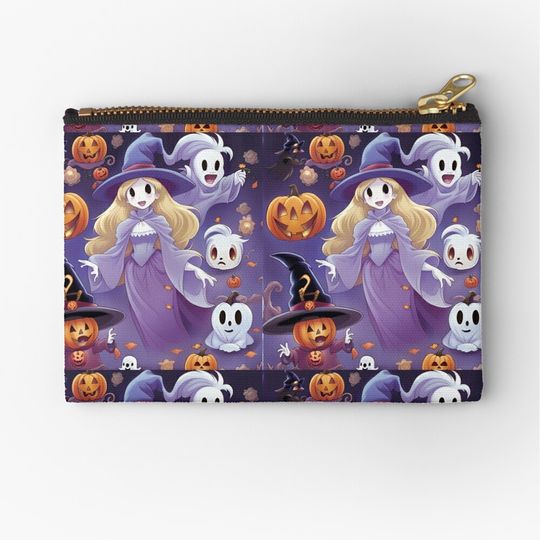 Disney ghost Halloween  Zipper Pouch