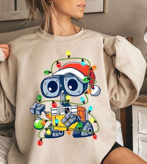 Cute  Disney Wall-E Christmas Sweatshirt