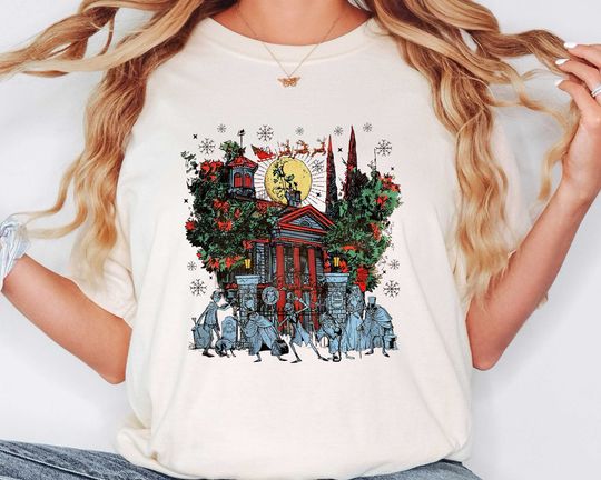 Disneyland Haunted Mansion Christmas Shirt