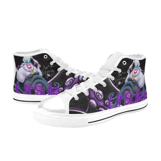 Ursula Disney High Top Sneakers