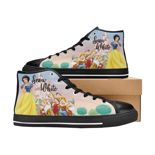 Discover Snow White Princess Disney High Top Sneakers