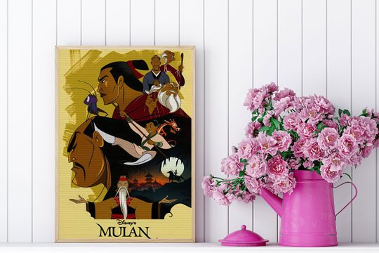 Disney Mulan Poster, Mulan Disney Movie Poster