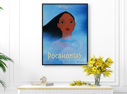 Disney Pocahontas Animated Movie Poster