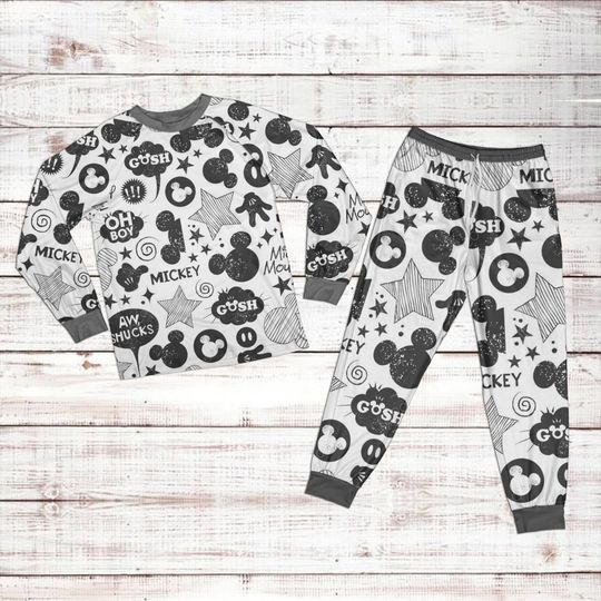 Mickey Pyjamas Set, Disney Kids Pajamas