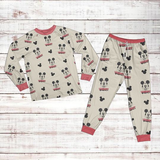 Mickey Pyjamas Set, Disney Kids Pajamas