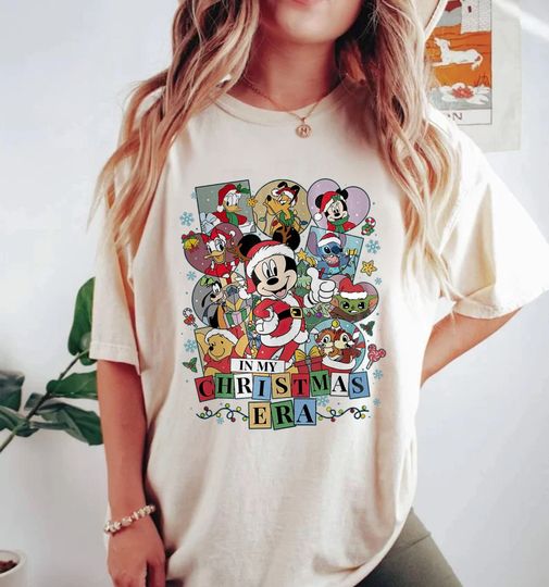 Discover In My Christmas Era Disney Christmas Shirt