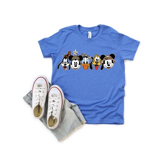 Disney Characters Shirt, Disney Shirt, Funny Shirt, Kids Shirt,Mickey Shirt, Minnie Shirt, Goofy Shirt, Daisy Shirt