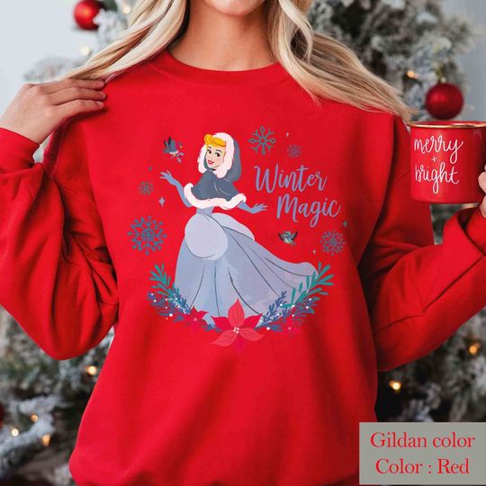Discover Disney Princess Cinde Holiday Christmas Winter Magic