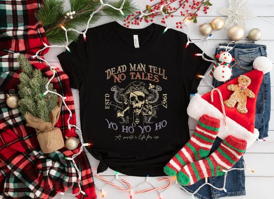 Dead Men Tell No Tales Shirt, Disney Pirate Shirt