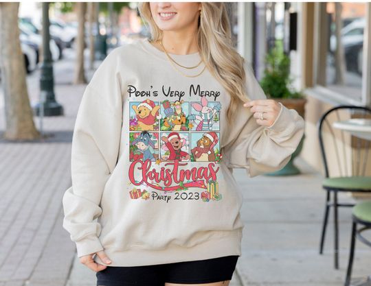 Discover Winnie the Pooh Christmas Disney Sweatshirt