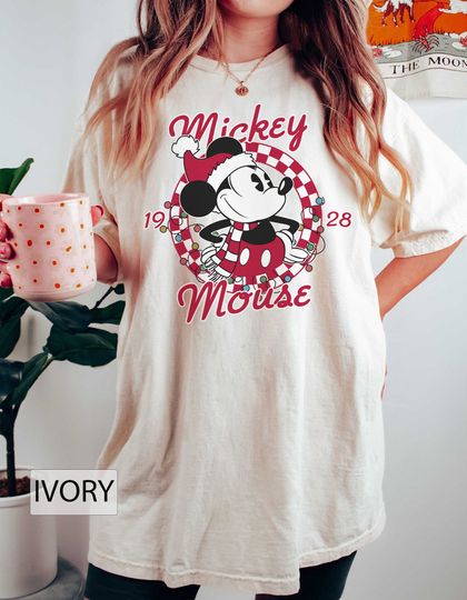  Mickey Mouse Shirt, Mickey Christmas Shirt, Disney Christmas Shirt, Disney Family Christmas Shirt, Disneyland Trip Shirt