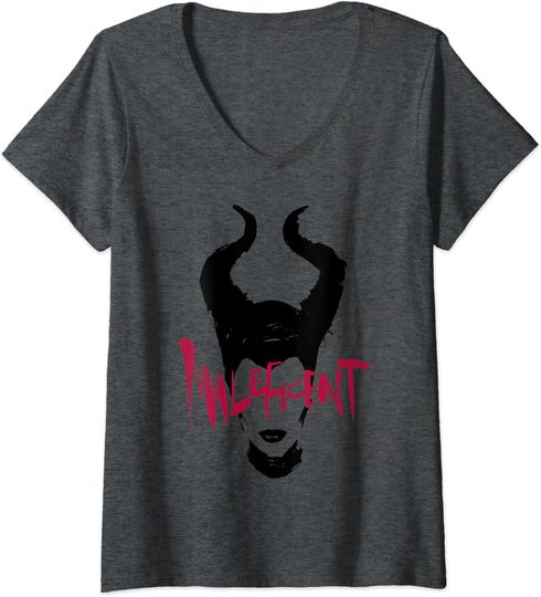 Discover Disney Maleficent Mistress Of Evil Paint Splatter Silhouette