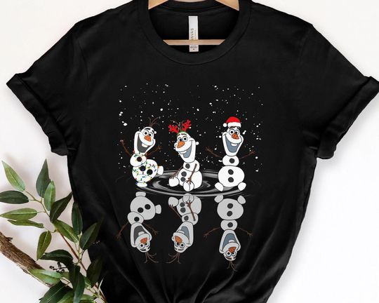 Discover Funny Olaf Dancing Christmas Shirt, Frozen Disney Christmas T-shirt