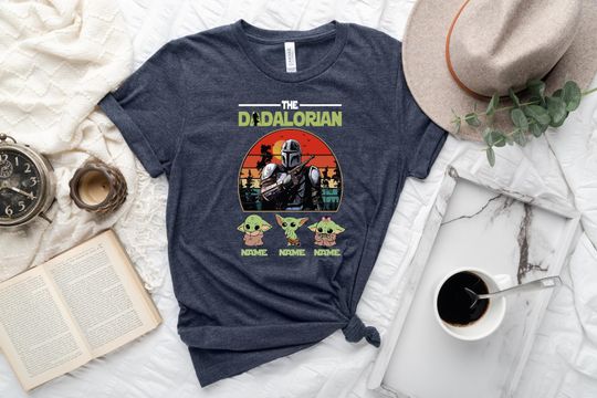 Dadalorian Star Wars The Mandalorian Disney T-Shirt