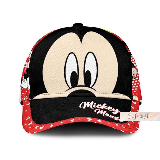Discover Mic.key Hats, Mic.key Classic Cap, Mickeyy Face Hat, Disney Mickeyy Minni Mouse Hat