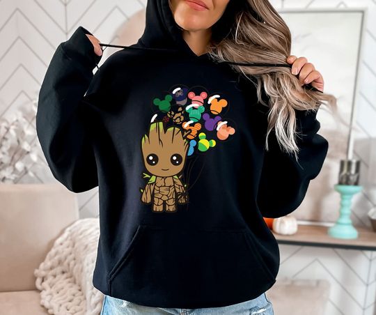 Disney World Hoodie, Disney Family Hoodie, Baby Groot Hoodie
