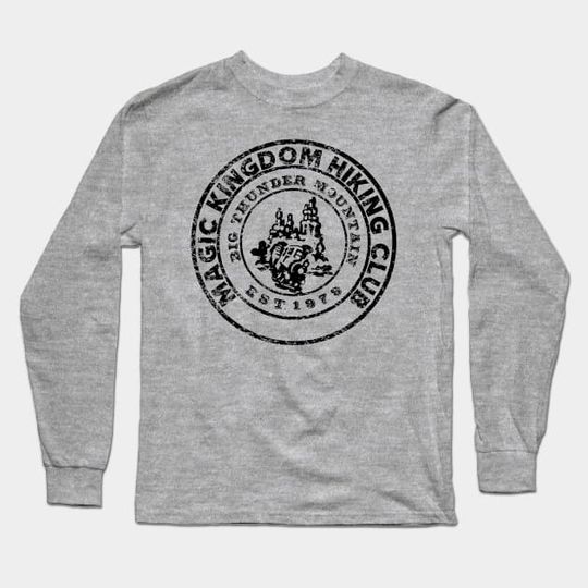 Magic Kingdom Hiking Club: Big Thunder - Disney Long Sleeve Shirt