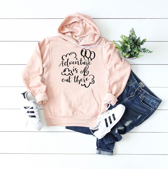 Premium Hoodie Sweatshirt Adventure is Out There, Disney Up Hoodie
