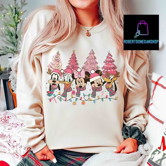 Mickey & friends Disney Christmas Pink Christmas tree